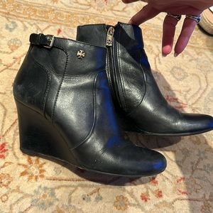 Tory Burch Black Ankle Boots